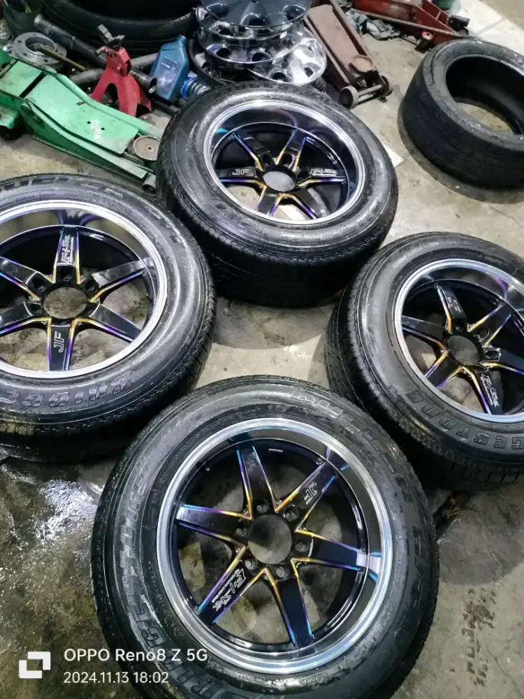 Jual vleg samlong R18 pcd 6x139 co2k buat pajero fortuner dll.