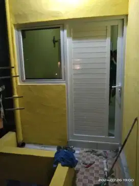 Kusen aluminium, pintu, jendela almunium