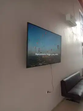 Pasang bracket tv di dinding/bongkr pasang