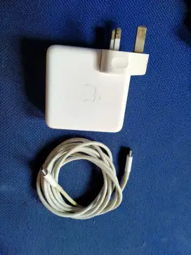 Charger Apple MagSafe USB-C 61watt original+kabel,murmer