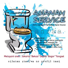 JASA SERVICE CLOSET/TOILET DUDUK