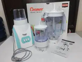 Blendes Cosmos masih baru bau toko. Blender jus sayur buah bumbu.