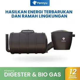 Pennyu Biogas Digester, Garansi Dijamin Pabrik!