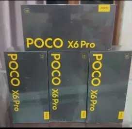New Poco X6 Pro-5G Ram 12/512 GB Garansi Resmi 1 Tahun