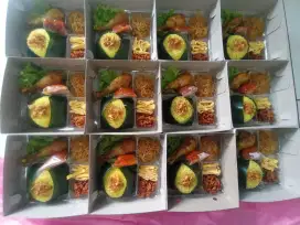 Nasi box, catering, nasi kuning, uduk, jumat berkah dll