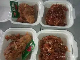 Chicken celup sambal BBQ pedas