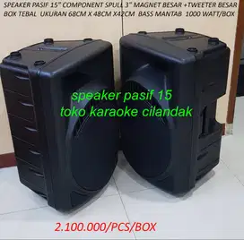 SPEAKER PASIF 15 COCOK UNTUK KARAOKE RESTORAN CAFE SENAM MASJID MUSHOL