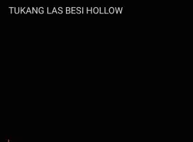 Lowongan Tukang Las besi Hollow