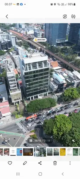 Dijual dan Disewakan Gedung Kebon Sirih Menteng