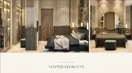 Rumah 3 lantai konsep modern luxury Lavia Living di Jakarta Barat