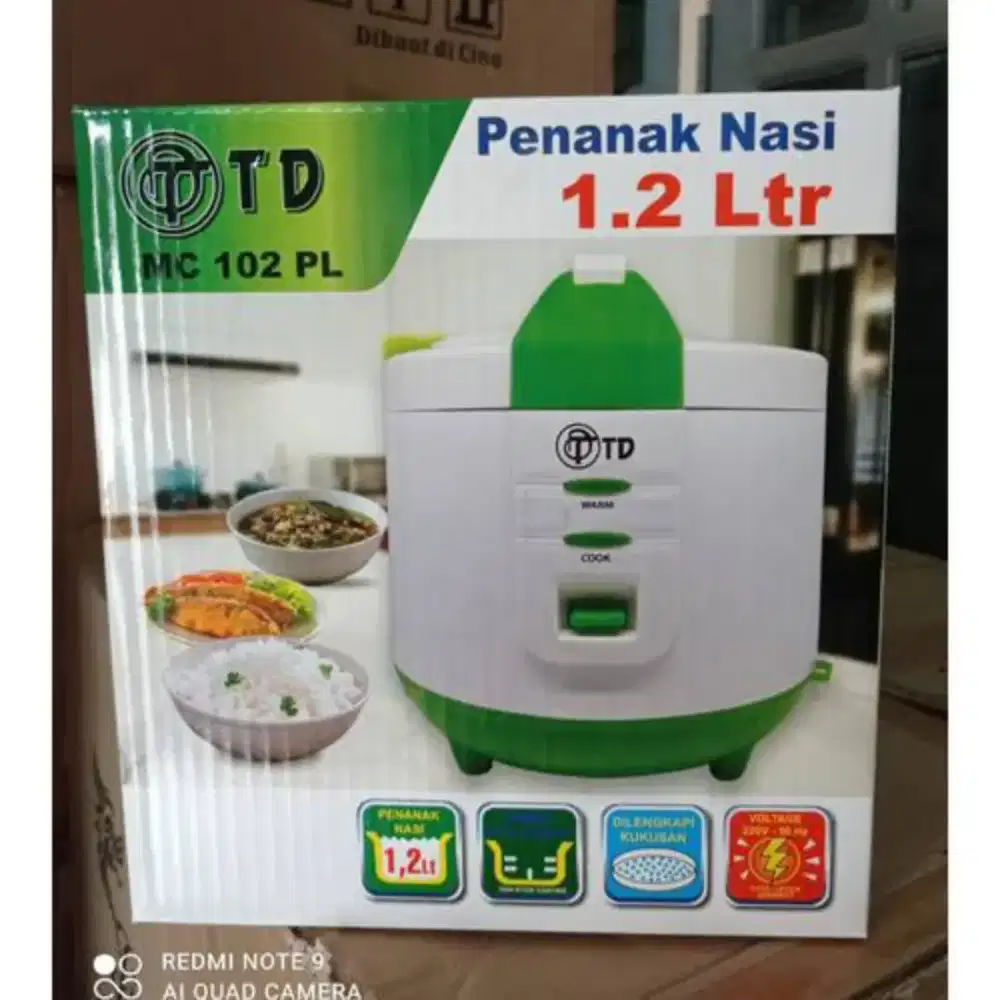 MAGIC COM TD 1,2 LITER / RICE COOKER / PENANAK NASI