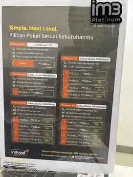 Indosat Postpaid 100GB setiap bulan