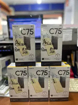 Baru...Realme C75 NFC 8/256 Grs Resmi (Warna : Black)