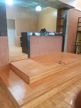 Jasa pasang wallpaper vinyl spc dll