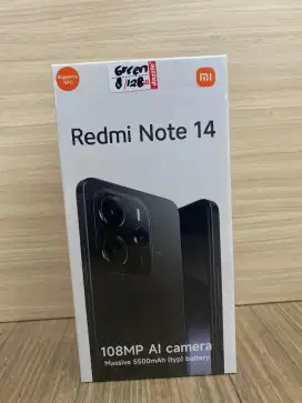 PROMO NEW REDMI NOTE 14 GARANSI RESMI XIAOMI INDONESIA!!
