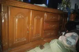 Meja tv jati tua