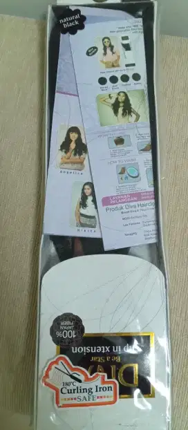 Diva Hair Extension Japan Natural Black