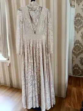 Dress Alyaneva Brokat Baju Lebaran cantik