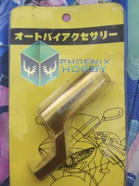 Bracket spion warna gold