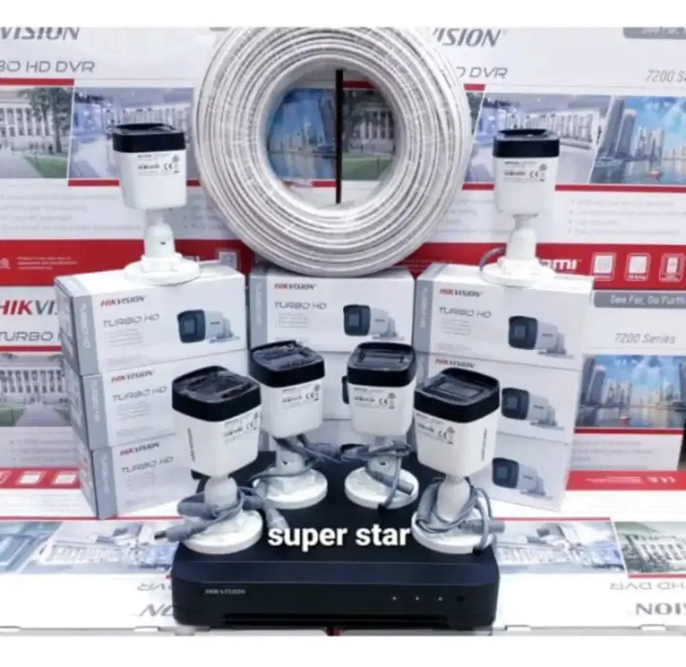 PAKET KAMERA CCTV LENGKAP GRATIS JASA PASANG