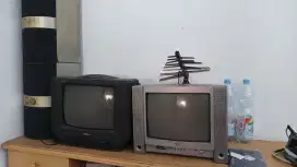 TV Tabung dan Speaker Aktif