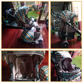 Stroller kereta bayi Premium warna Limited Edition