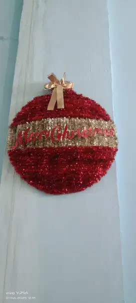 Dekorasi pintu (Natal)
