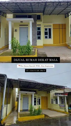 DIJUAL SUPER CEPAT (BU) RUMAH SINGKAWANG TANPA PERANTARA