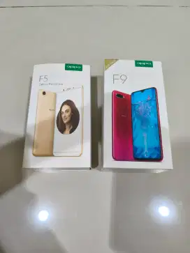 Dijual Oppo F5 dan Oppo F9 Mulus