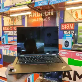 Laptop Lenovo L13 Yoga, bisa dilipat 360, RAM 16GB SSD 256GB