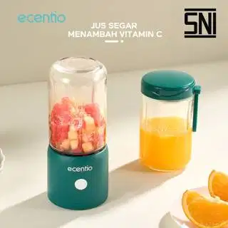 ecentio & FOODI blender jus portable/blender mini portable Kaca/juicer