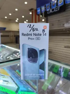 Redmi note 14 pro plus 5G 12/512 (Unit Baru)