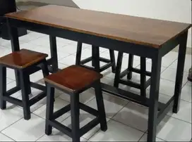 Meja Kayu untuk Restoran/Rumah Makan