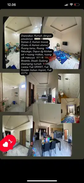 Disewakan Rumah