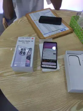 Xiaomi Redmi Note 14 pro 5G 8/256GB Garansi resmi Segel Bonus lengkap