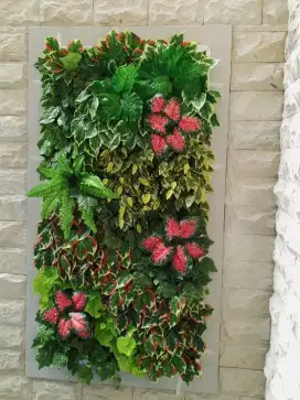 Taman vertikal garden sintetis