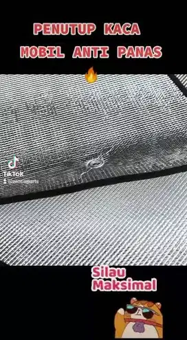 Sun Shield Sunshield Pelindung Panas Dashboard Tirai Kaca Depan Mobil