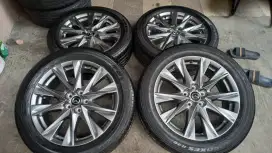 di jual velg mazda CX5 r19 original + ban toyo proxes msh bawaan mobil
