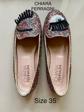 Dijual CHIARA FERRAGNI FLIRTING SLIPPERS original size 35