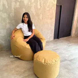 bean bag waterproof termasuk isi - kursi lantai empuk - BALI