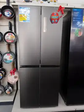 TCL Kulkas P500CD  Inverter. CICILAN TANPA DP. SYARAT CUKUP KTP