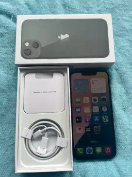 iPhone 13 128GB Green iBox Garansi baru abis BH 90% MULUS NO MINUS