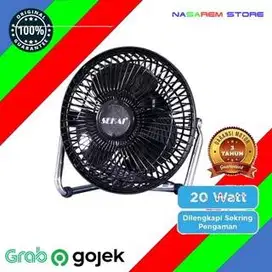 Kipas Angin Sekai HDO 615-S Kipas Mini Meja Tornado 6 Inci (15 cm)