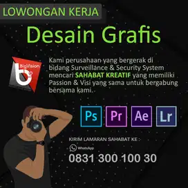 LOWONGAN KERJA ACCOUNTING / ADMIN ONLINE / DESAIN GRAFIS