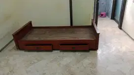 Amben kayu jati tempat tidur