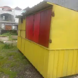 Jual cepat rombong container seken