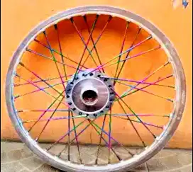VELG ALMUNIUM ROSI JARI PELANG TROMOL CROM UNTUK HONDA