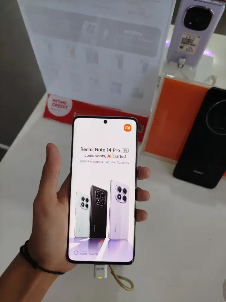 Redmi note 14 Pro 5G (8/256) Cicilan 0% Hingga 24 Bulan