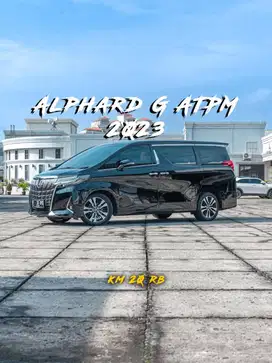 Toyota Alphard G ATPM 2023 Low KM Model SC Aless Premium 2022