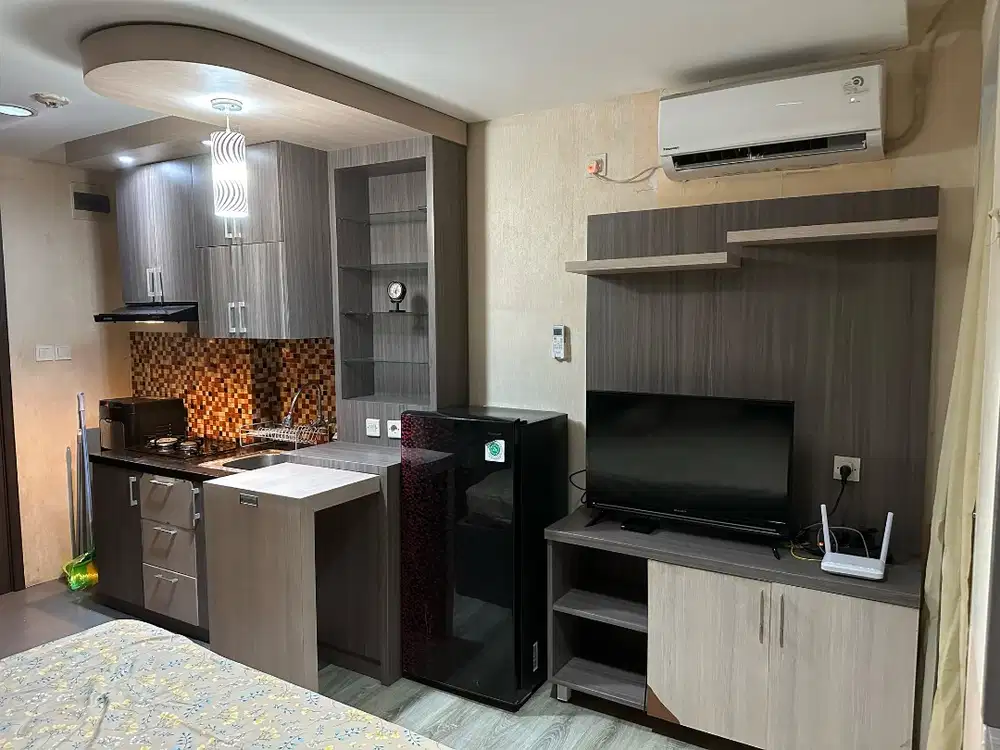 Sewa Apartemen Bintaro Icon Tipe Studio Full Furnished - Pool View